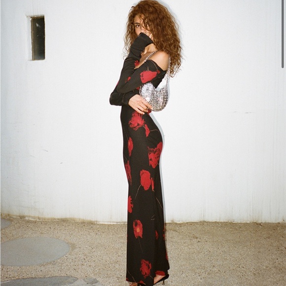 Realisation Par the Selma dress in euphoria noir, size small, unworn - Picture 6 of 14